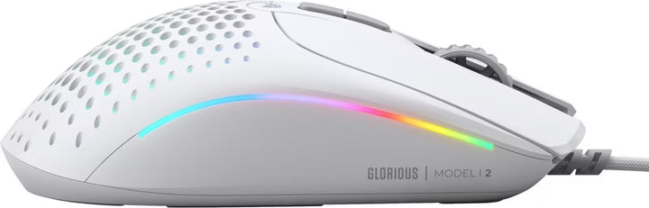 Glorious Model IV2 Wired GLO-MS-IV2-W-WHT - White Glorious Model IV2 Wired GLO-MS-IV2-W-WHT - White